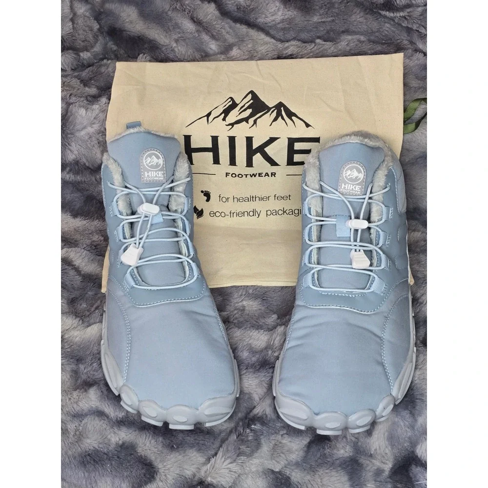 NWT HIKE FOOTWEAR Caspar Pro Water-Resistant‎ Barefoot Boot Blue Men 13 EU 46